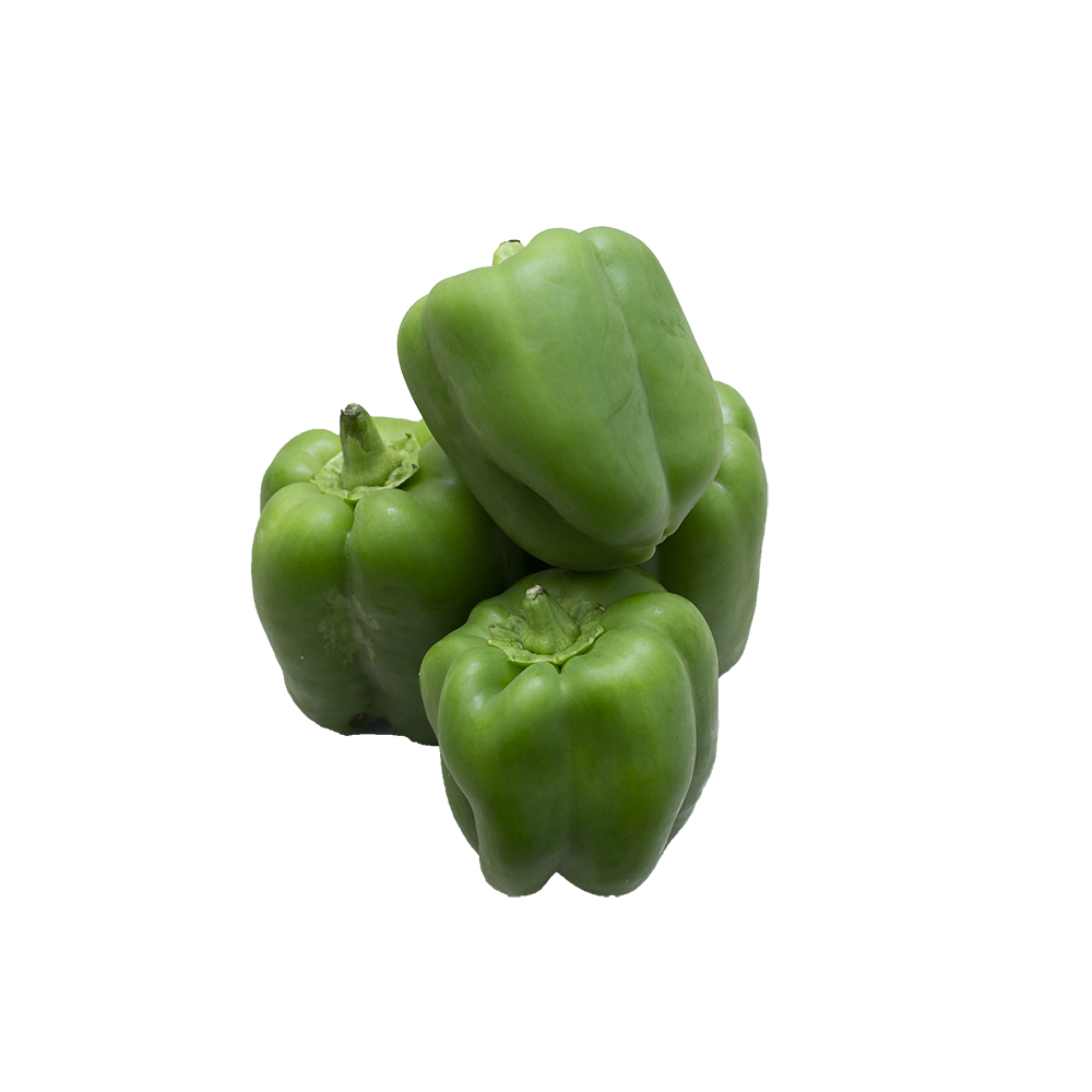 Organic Green Bell Peppers Revolfoods