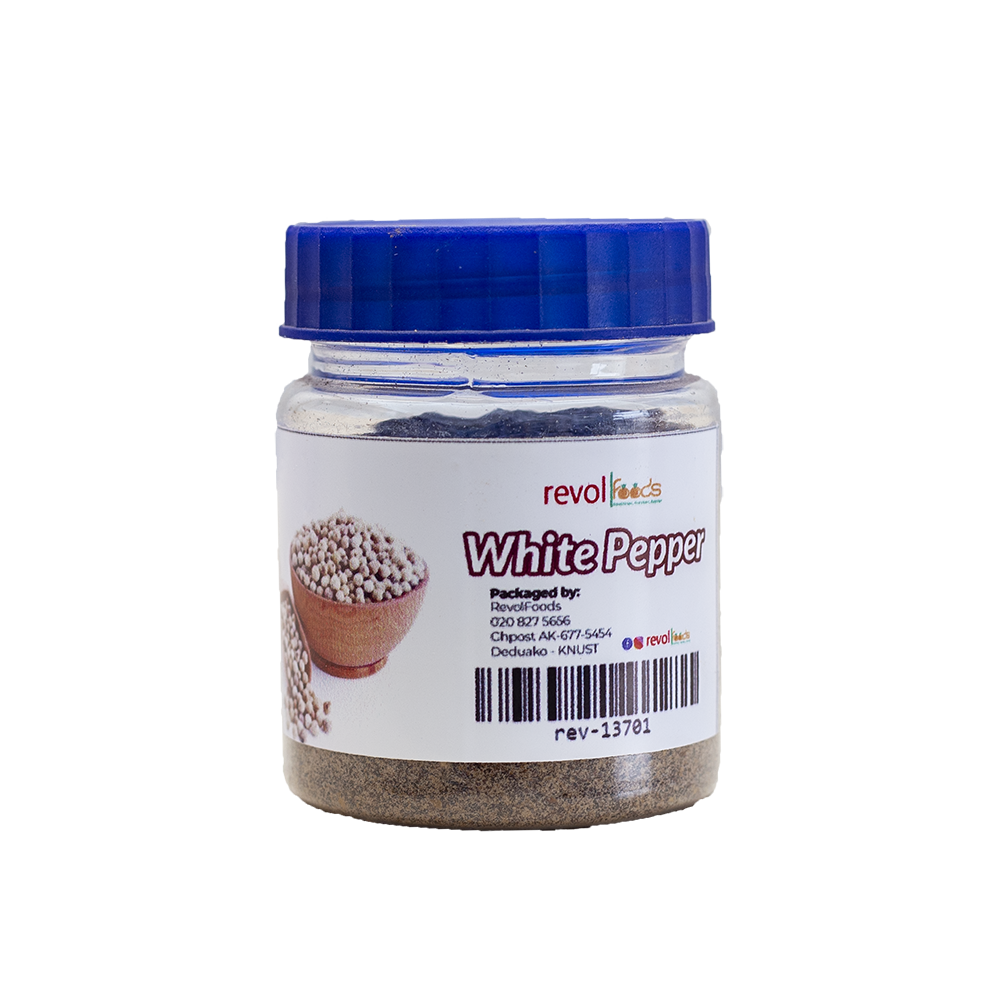 White Pepper Powder (Efom Wisa) Revolfoods